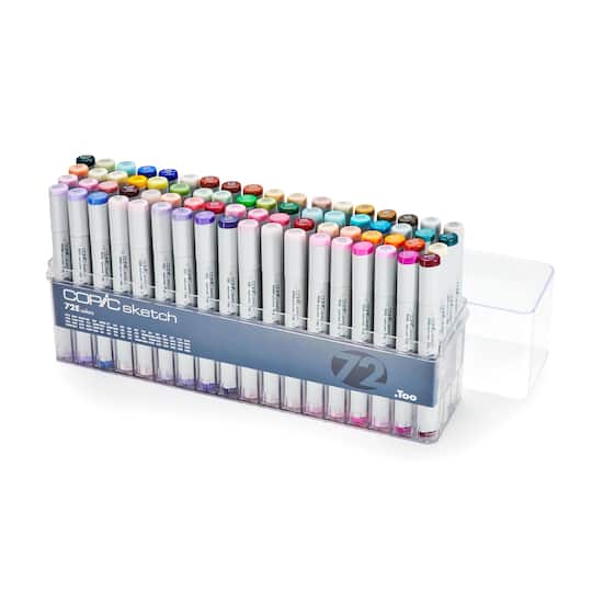 Copic Sketch Marker Set 72 Color Set E
